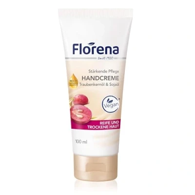 Image de Florena Handcreme TraubenkernÃƒ¶l &amp; SojaÃƒ¶l 100 ml by