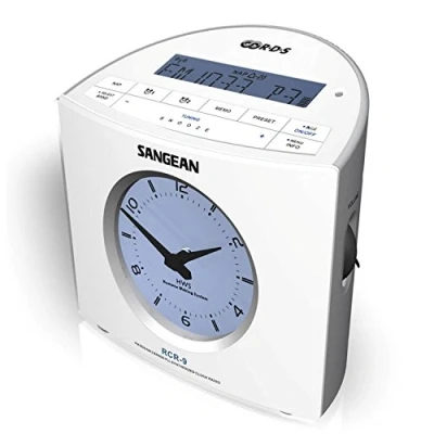 Image de Sangean RCR 9 Radio/Radio réveil, Blanc