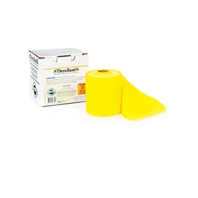Image de Thera band Bande élastique de résistance sans Latex 22 m Jaune