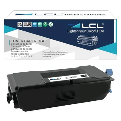 Image de LCL Cartouche de Toner Compatible TK3100K TK3100 TK 3100 1T02MS0NL0 12500pages (1Noir) Remplacement pour Kyocera ECOSYS FS 2100D 2100DN 4100DN 4200DN 4300DN M3040DN M3540DN