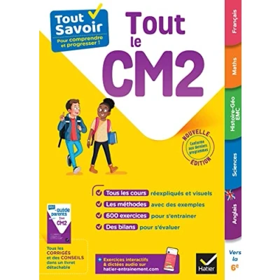 Image de Tout Savoir CM2 en un: cours, méthodes et exercices dans toutes les matières Livre d’occasion Correct