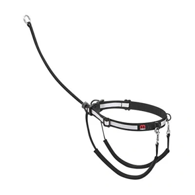 Image de Mikki Harnais de dressage anti traction Avec collier réfléchissant Taille XL