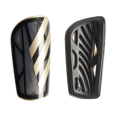 Image de adidas Performance Protègetibias Black gold metallic white, Taille: 140 160, white