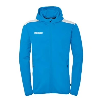 Image de Kempa Handball Emotion 27 Veste à capuche de sport pour hommes et garçons avec doublée polaire l&#039;intérieur poches zippées