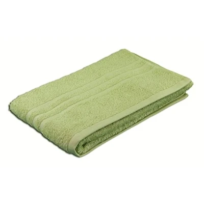 Image de Gözze Serviette de Sauna élégante, Sylt, 100% coton, Tissu base dense (440 g/m²), 70 x 200 cm Vert citron