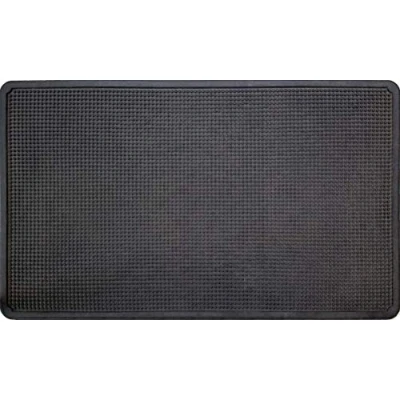 Image de ID Mat M42 Picots Tapis Paillasson Caoutchouc Noir 75 x 45 1,2 cm