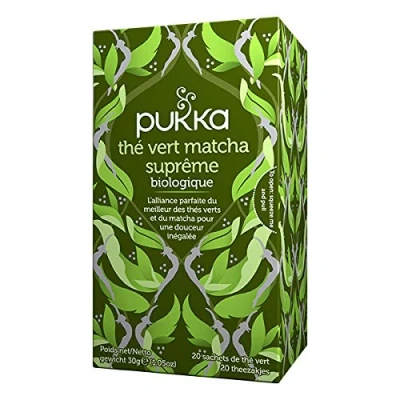 Image de Pukka Thé Vert Matcha Suprême Bio 20 Sachets Vendu par unité