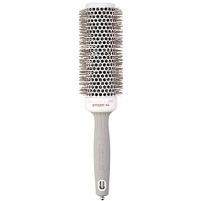 Image de Olivia Garden Ceramic + Ion Speed XL 45mm Brosse avec Barrilet Extra Long pour Coiffer des Sections de Cheveux plus Large, Coiffage et Séchage rapide