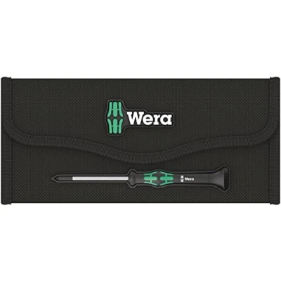 Image de Wera 05671385001 Poche pliante pour logement de jeux Kraftform Micro pouvant comporter jusqu&#039;à 12 pièces, vide, 235 x 115 mm, Noir