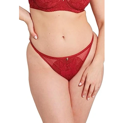 Image de SANS COMPLEXE, String, Charmante, IGQ Rouge Grenat, 50/52