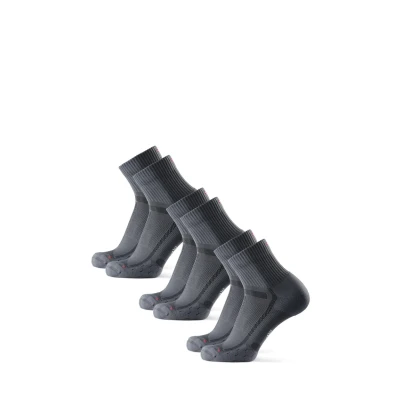 Image de Danish Endurance LONG Distance Running 3 PACK Chaussettes de sport, Taille: 39 42, Grey/black