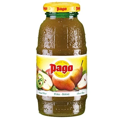 Image de Pago jus de poire cl 20 x 24 bouteilles verre fruit