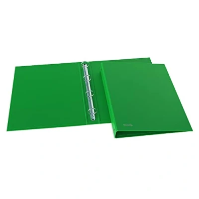 Image de FAVORIT Classeurs à anneaux Sprint en carton, 22 x 30 cm, 4 ronds de mm, vert 400173287
