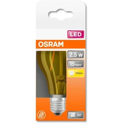 Image de OSRAM Ampoule LED Culot: E27 Jaune 2200 K 2,50 W équivalent à 15 clair STAR DECO CLASSIC A