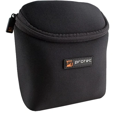 Image de ProTec N265 Étui en néoprène à 3 emplacements pour embouchure de trombone Noir