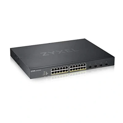 Image de Zyxel XGS1930 28HP Géré L3 Gigabit Ethernet (10/100/1000) Connexion Ethernet, supportant l&#039;alimentation via ce port (PoE) Noir Neuf