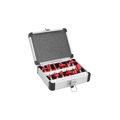 Image de Holzmann Maschinen OFS12 Jeu de fraises Diamètre tige 8 mm 12 pièces