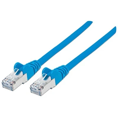 Image de Intellinet 0.25m Cat6A SFTP câble de réseau Bleu 0,25 m S/FTP (S STP) Neuf