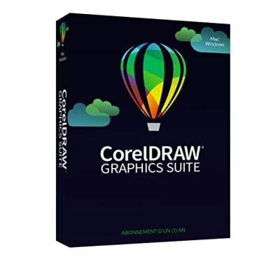 Image de CorelDRAW Graphics Suite 2023 Logiciel graphique pour professionnels Illustration &amp; graphisme, mise en page, retouche d&#039;images, typographie 1 Windows/Mac Appareil An Code [Courrier]