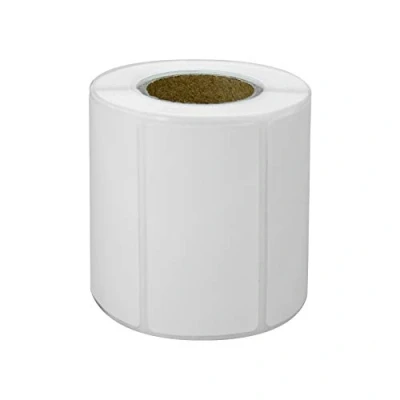 Image de NETUM Lot de 5 rouleaux papier d&#039;impression thermique pour imprimante thermique, autocollant code barres, étiquette type (étiquettes multi usages, 50 x 25 mm)