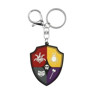 Image de Wednesday Crest Porte clés, Multicolore