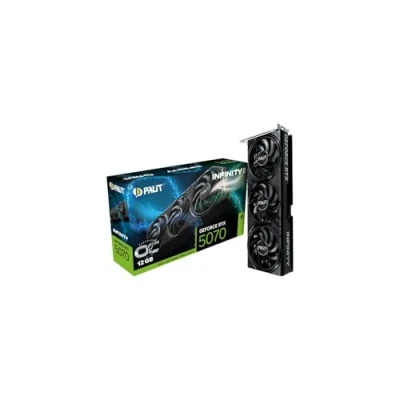 Image de Palit GeForce RTX 5070 Infinity 3 OC NVIDIA 12 Go GDDR7 Neuf