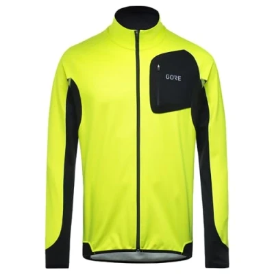 Image de Gorewear Maillot à Manches longues pour Homme, R3, Partial GORE WINDSTOPPER