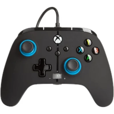 Image de Manette filaire améliorée PowerA pour Xbox Series XS Blue Hint