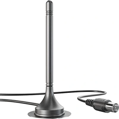 Image de KabelDirekt Antenne TNT HD DVB T2 HD/DVB T pour Une Réception numérique maximâle avec Pied magnétique Stable et Câble DE 3 m Tous Les Récepteurs T2/DVB Version Fine