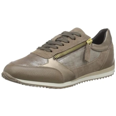 Image de GEOX CALITHE Baskets Femme Marron