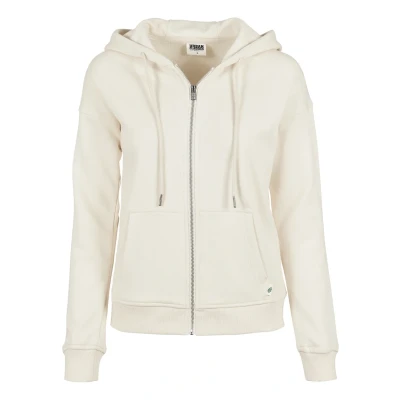 Image de Urban Classics Sweat zippé, Femme, Taille: 5XL, Whitesand