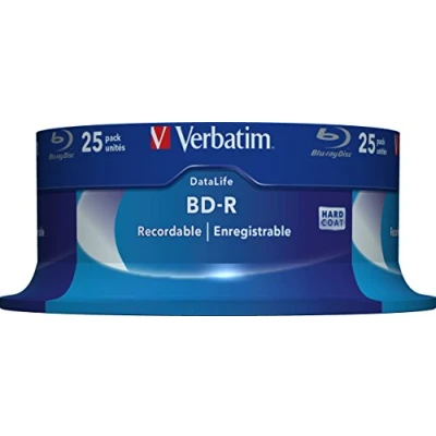 Image de Disques BD R VERBATIM 25 Go 6x spindle