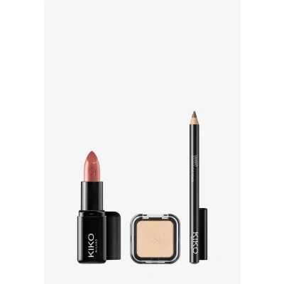 Image de KIKO Milano All You Need Make Up Set, Kit De Maquillage : Rouge À Lèvres, Ombre Paupières Et Crayon Yeux