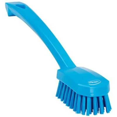 Image de Vikan Hygiène Brosse à Vaisselle Universelle Fibres Moyennes Bleu