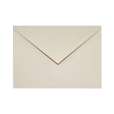 Image de Netuno 100 enveloppes beiges C6 114x162mm 115g Sirio Color Sabbia décoratives élégantes rabat pointu colorées pour mariage anniversaire baptême Noël invitations cartes de voeux