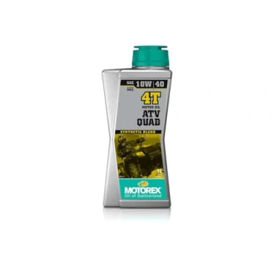 Image de Compatible avec/Remplacement pour HUILE MOTOREX ATV QUAD 4 TEMPS 1 LITRE SYNTHESE 10W40 / 308237