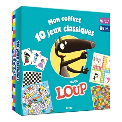 Image de Mon coffret 10 jeux classiques avec Loup (Coffret)
