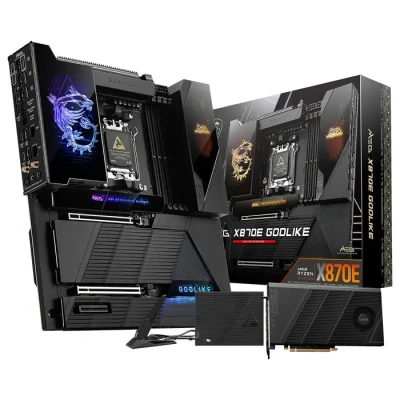 Image de Carte mère MSI MEG X870E GODLIKE Chipset X870 Support DDR5 Format E ATX