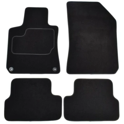 Image de MAMMOOTH A041 PGT160 PRM 01 Ensemble de tapis sol Textile avant et arrière 4 noir PEUGEOT: 308 II 3/5 portes