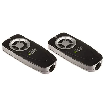 Image de Berner 2905122 Lot de 2 émetteurs portatifs BDS140 BDS 140 4 commandes bidirectionnelles 868,15 MHz