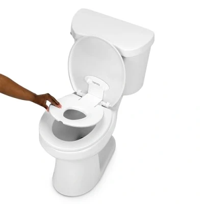 Image de Ingenuity, Pot de Toilette Flip &amp; Sit Siège Semi Permanent, Installation Facile, Pour Enfants 18 Mois et Plus