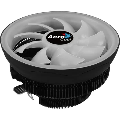 Image de Aerocool COREPLUS, Refroidisseur CPU, Ventilateur 12cm ARGB, TDP 110W, Noir
