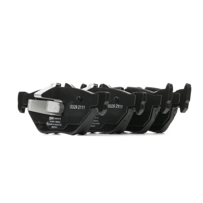 Image de VALEO 302413 Jeu de plaquettes frein Essieu arrière contact signal d&#039;usure exclu avec tôle anti bruit BMW: 1 5 portes, Cabriolet, 3 portes