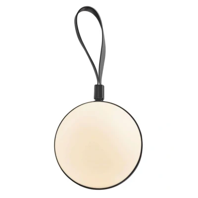 Image de Nordlux Luminaire d&#039;extérieur LED Bring to go Ø 12 cm blanc/noir