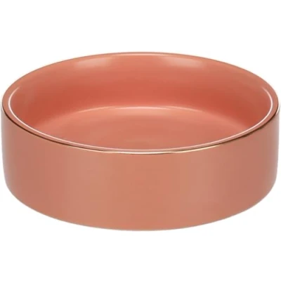 Image de Flamingo Gamelle pour la Nourriture et l&#039;eau Eram Rosé 200ml Chien ou Chat en céramique émaillée Résistante, Stable Facile à Nettoyer