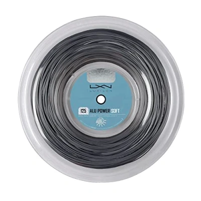 Image de Wilson Cordages pour Raquette Luxilon, Alu Power Soft, Rouleau de 2 mètres, Couleur Argent, 1,25 mm, Unisexe, WRZ990102