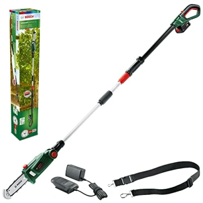 Image de Bosch Home and Garden UniversalChainPole 18 Elagueuse sur perche sans fil, Vert, Taille Unique
