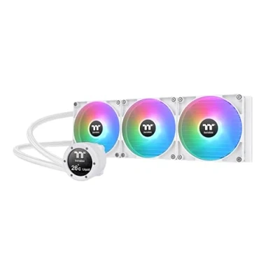 Image de Thermaltake TH420 V2 Ultra ARGB Sync CPU Liquid Cooler Snow Edition