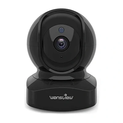 Image de wansview Caméra de Surveillance Wi FI, 2K IP Intérieur FHD avec Alerte instantanée, Audio Bidirectionnel et Vision Nocturne pour Animal Compagnie/Bébé Q5 Noire