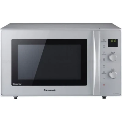 Image de Panasonic NN CD575MEPG Four 3 en 1 Combiné, 27L, Inverter, Chaleur tournante à 100 220C, Gril Quartz 1300W, Micro ondes 1000 W, Plat Crispy, Plateau tournant 34 cm, Argent Version FR